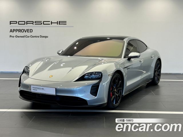 Porsche Taycan из Кореи Encar