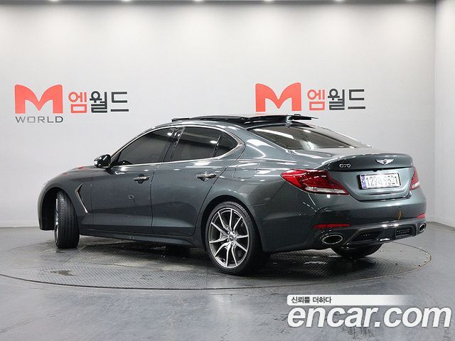 Genesis G70 из Кореи Encar