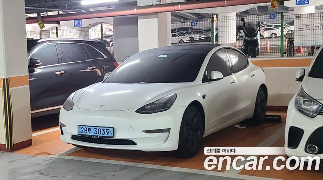 Tesla Model 3 из Кореи Encar