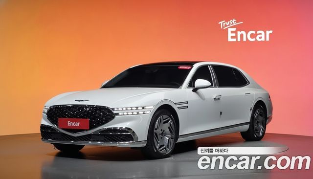 Genesis G90 Gasoline 3.5 Turbo e-S/C AWD LWB — пробег 64 583 км — фото 1 из 5