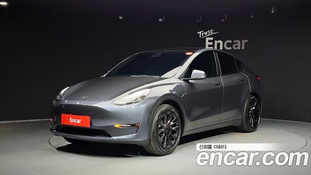 Tesla Model Y из Кореи Encar