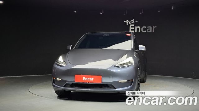 Tesla Model Y из Кореи Encar