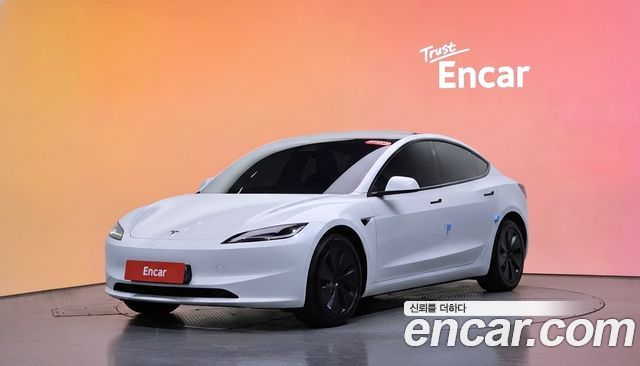 Tesla Model 3 из Кореи Encar