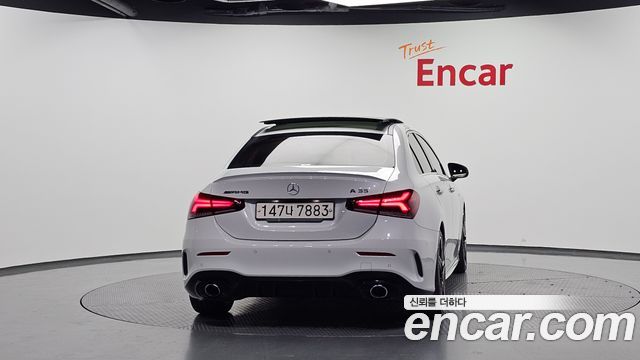 Mercedes-Benz A-Class AMG A35 4MATIC Sedan — пробег 74 833 км — фото 4 из 5