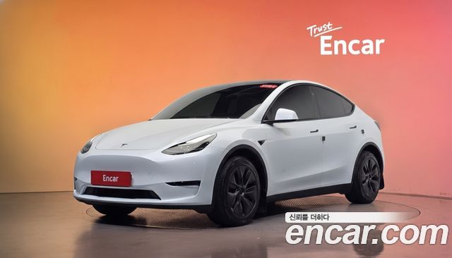 Tesla Model Y из Кореи Encar