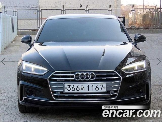Audi A5 45 TFSI Quattro Premium Sportback — пробег 68 636 км — фото 2 из 5