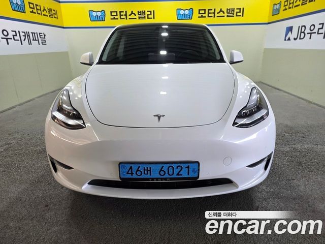 Tesla Model Y Long Range AWD — пробег 89 508 км — фото 1 из 5
