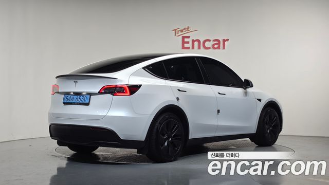 Tesla Model Y из Кореи Encar