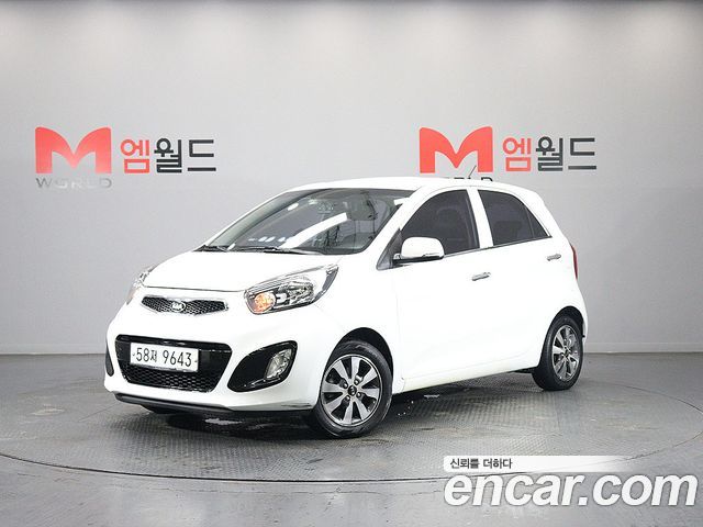 Kia morning Deluxe Trendy — пробег 65 237 км