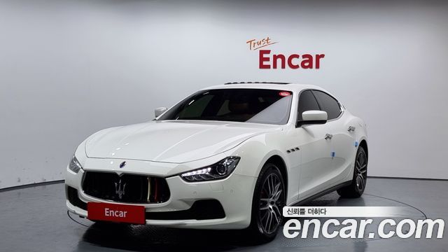 Maserati Ghibli из Кореи Encar