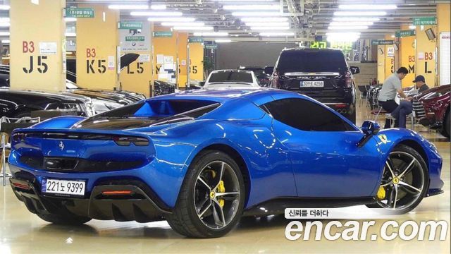 Ferrari 296 из Кореи Encar