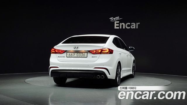 Hyundai AVANTE из Кореи Encar