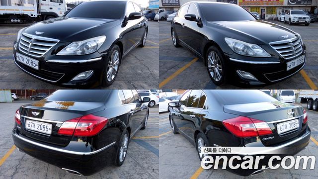 Hyundai Genesis из Кореи Encar