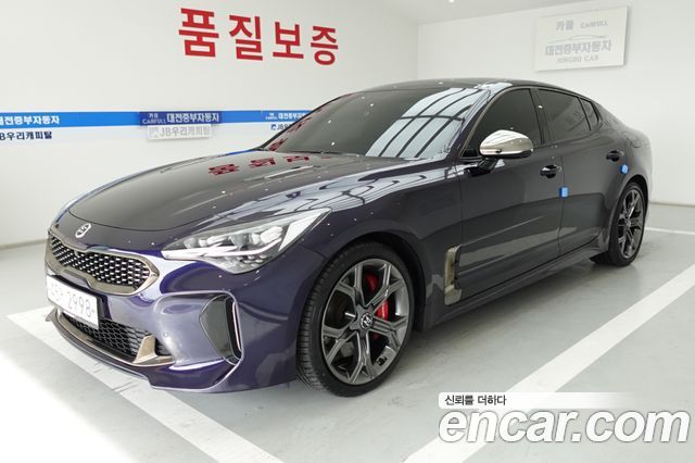 Kia Stinger из Кореи Encar