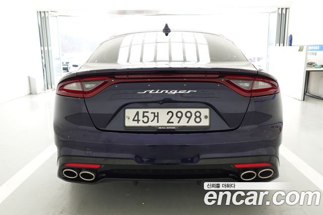 Kia Stinger из Кореи Encar
