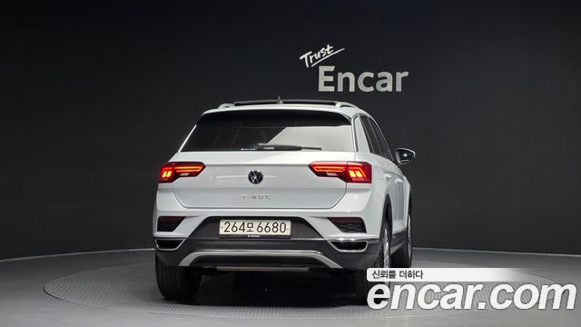Volkswagen T-Roc из Кореи Encar