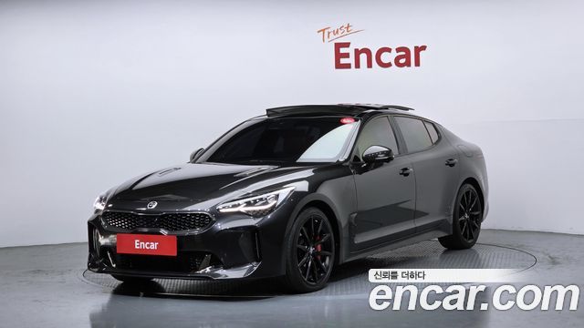 Kia Stinger из Кореи Encar