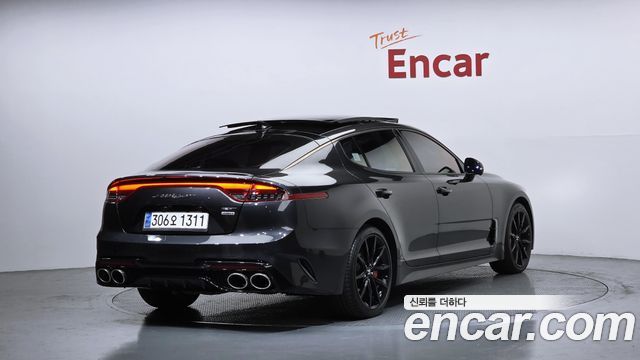 Kia Stinger из Кореи Encar