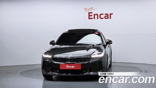 Kia Stinger из Кореи Encar