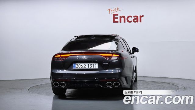 Kia Stinger из Кореи Encar