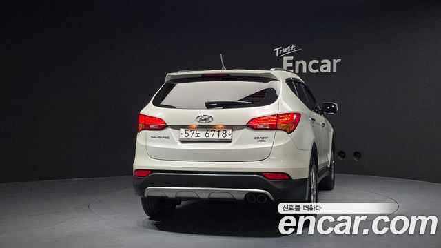 Hyundai Santafe Diesel(e-VGT) 2.0 4WD Premium — пробег 187 126 км — фото 4 из 5