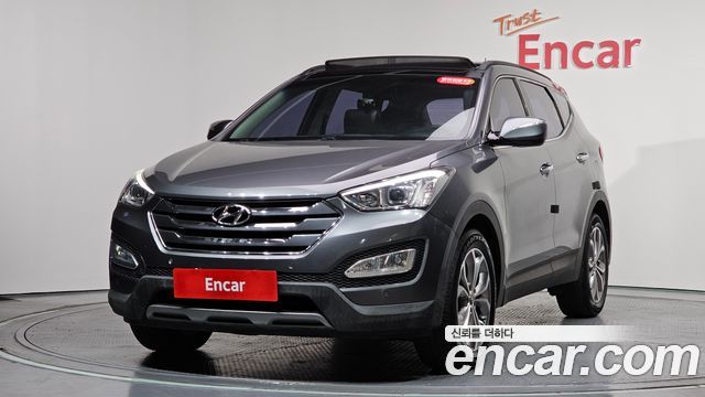 Hyundai Santafe Diesel(e-VGT) 2.0 4WD Premium — пробег 98 956 км — фото 1 из 5
