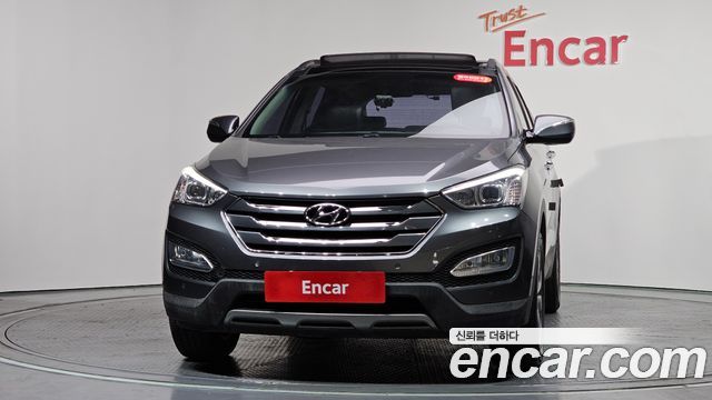 Hyundai Santafe Diesel(e-VGT) 2.0 4WD Premium — пробег 98 956 км — фото 3 из 5