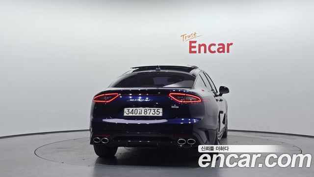 Kia Stinger из Кореи Encar
