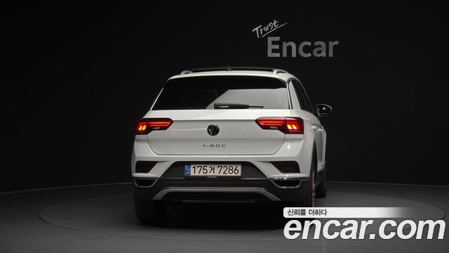 Volkswagen T-Roc из Кореи Encar