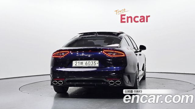 Kia Stinger из Кореи Encar