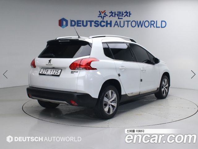 Peugeot 2008 из Кореи Encar