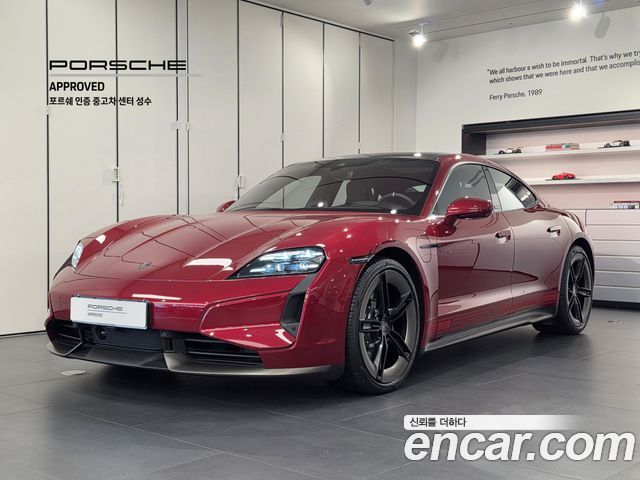 Porsche Taycan Turbo — пробег 350 км — фото 1 из 5