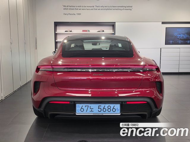 Porsche Taycan Turbo — пробег 350 км — фото 4 из 5