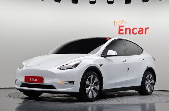 Tesla Model Y Long Range AWD — пробег 77 651 км — фото 1 из 5