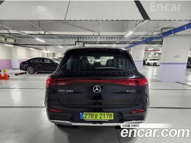 Mercedes-Benz EQS EQS580 4MATIC — пробег 1 350 км — фото 4 из 5