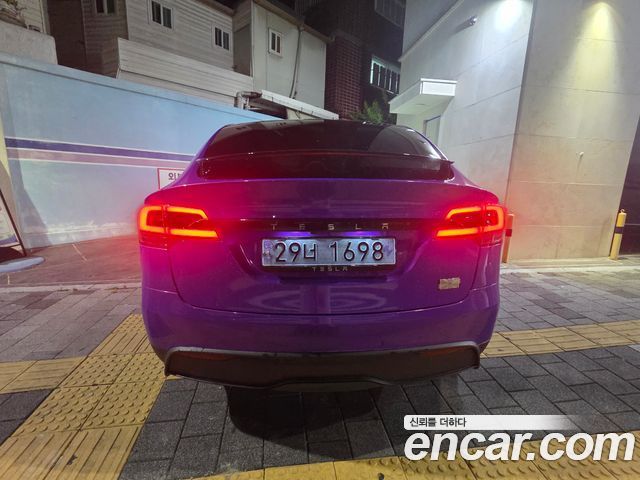 Tesla Model X из Кореи Encar