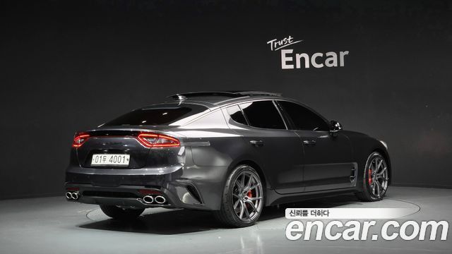 Kia Stinger из Кореи Encar