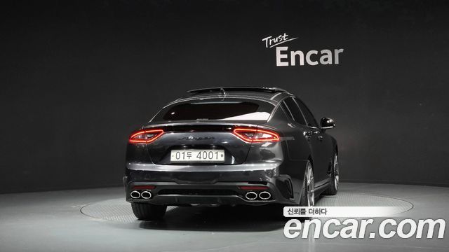 Kia Stinger из Кореи Encar