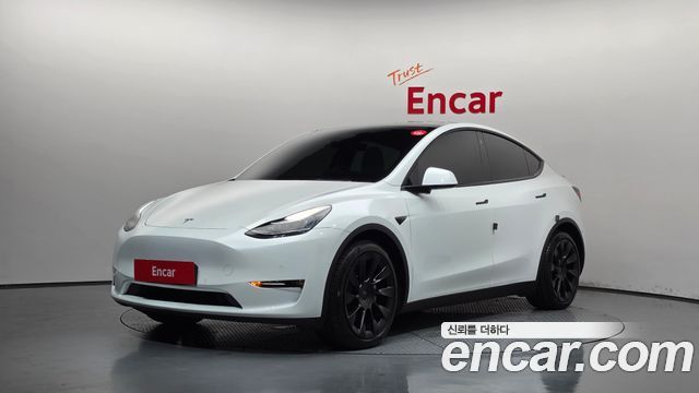 Tesla Model Y из Кореи Encar