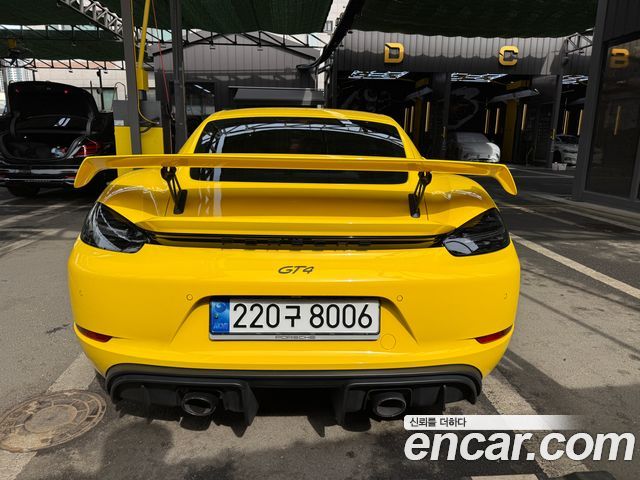 Porsche 718 4.0 GT4 — пробег 11 500 км — фото 4 из 5