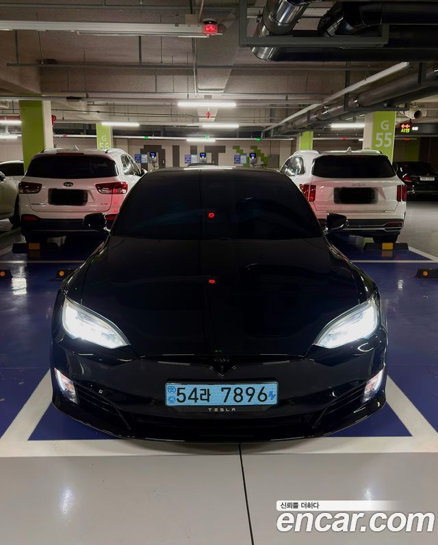 Tesla Model S из Кореи Encar