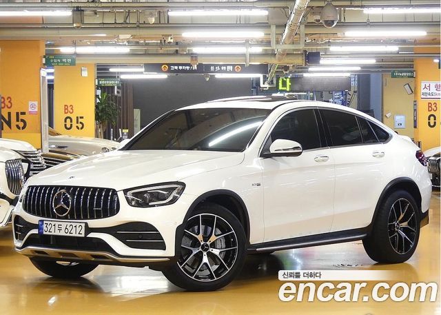 Mercedes-Benz GLC-Class AMG GLC43 4MATIC Coupe — пробег 31 000 км — фото 1 из 5