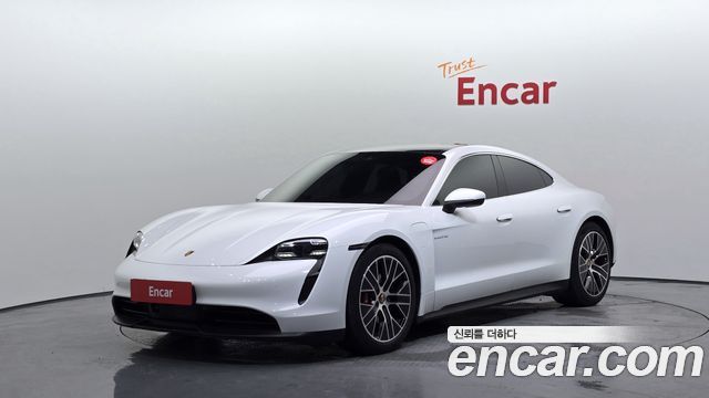 Porsche Taycan из Кореи Encar