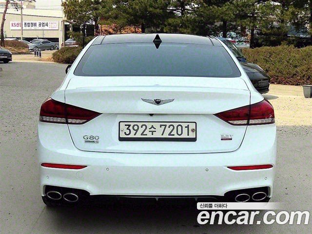 Genesis G80 из Кореи Encar