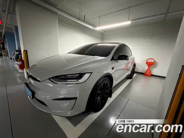 Tesla Model X из Кореи Encar