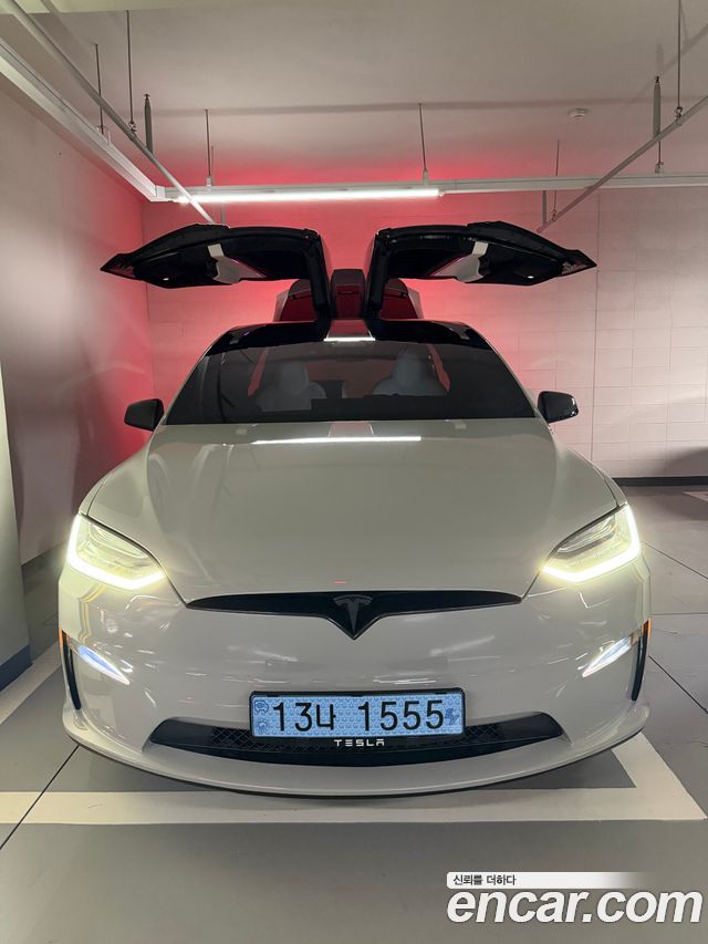 Tesla Model X из Кореи Encar