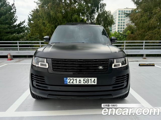 Land Rover Range Rover из Кореи Encar