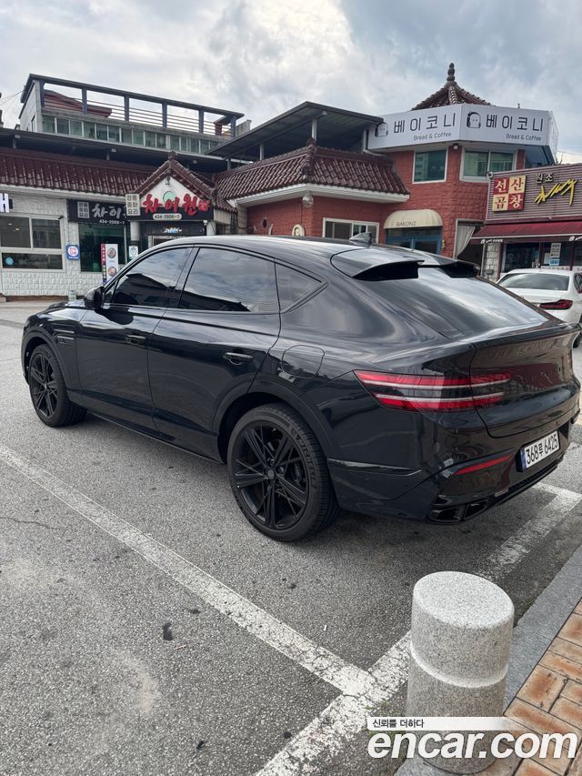 Genesis GV80 3.5T e-S/C Gasoline AWD black — пробег 9 500 км — фото 2 из 5