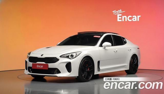 Kia Stinger из Кореи Encar