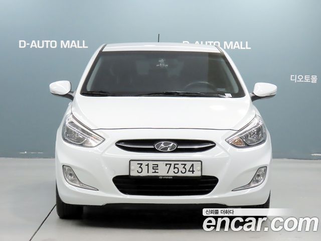 Hyundai Accent из Кореи Encar
